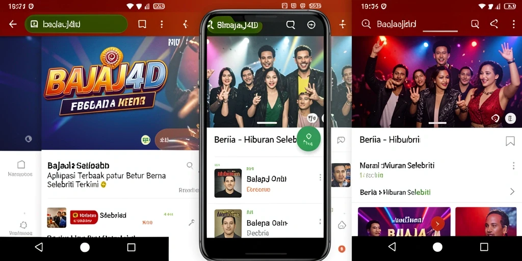 Tampilan antarmuka aplikasi BAJAJ4D yang menarik dan informatif.